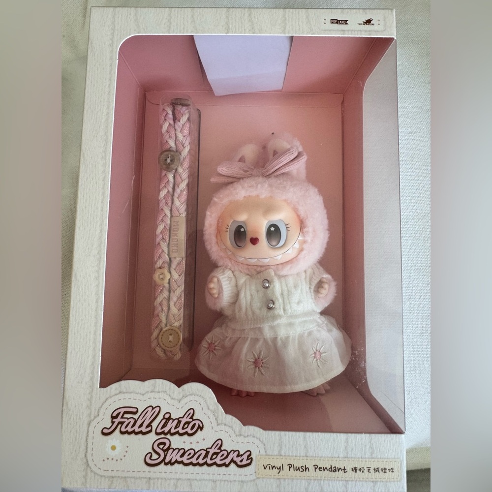 🌸MOKOKO🌸 Pop Land exclusive Fall into Sweaters Vinyl Plush Pendant 3 available